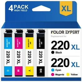 ロピア 爆買い Epson 220XL 4-Pack Ink for WF-2760, WF-2750, WF-2630, WF プリンタアクセサリ