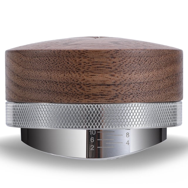 Herramienta de distribución de espresso KNODOS Walnut para Breville 54 mm