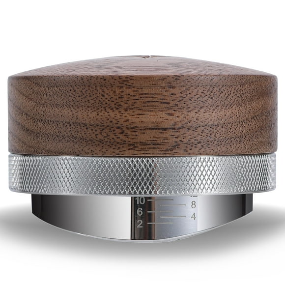 Herramienta de distribución de espresso KNODOS Walnut para Breville 54 mm
