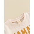 thumbnail image 4 of Bagilaanoe 2pcs Toddler Baby Boy Shorts Set Short Sleeve Letter Print T Shirt Tops + Shorts 6M 12M 18M 24M 3T Kids Casual Summer Clothes, 4 of 7