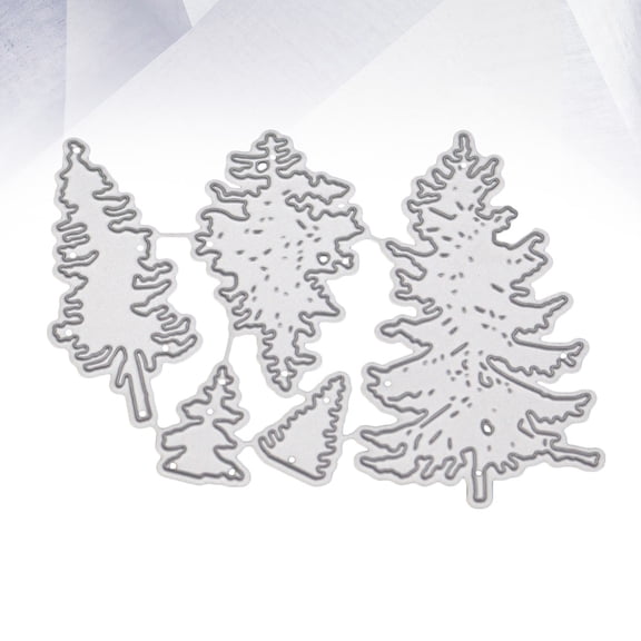 LOLIPPYY Christmas Tree Die Cuts for Making with Carbon Steel Embossing and Crafting Use