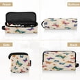 thumbnail image 4 of Hair Tool Travel Bag with Heat Resistant Mat for Flat Iron Straighteners Curling Iron Makeup Toiletries & Haircare Accessories Vibrant Polka Dot Butterfly, 4 of 8