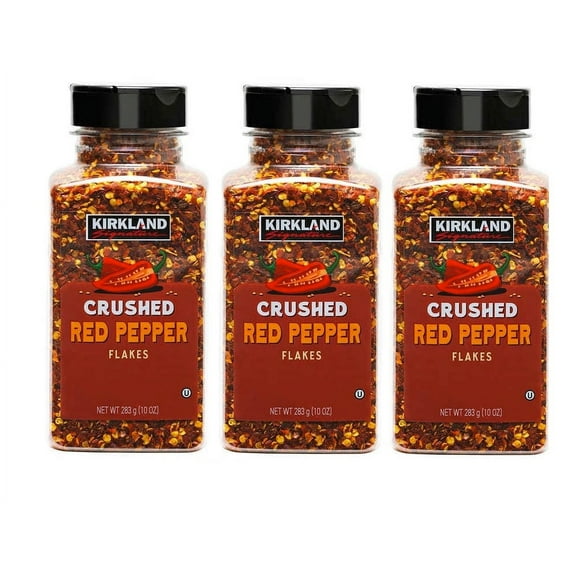 Kirkland Signature Crushed Red Pepper, 10 oz 3PK
