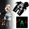 thumbnail image 1 of asddcavvf Halloween Pet Clothes Transformation Costume Luminous Three Matching Funny Costume, 1 of 9