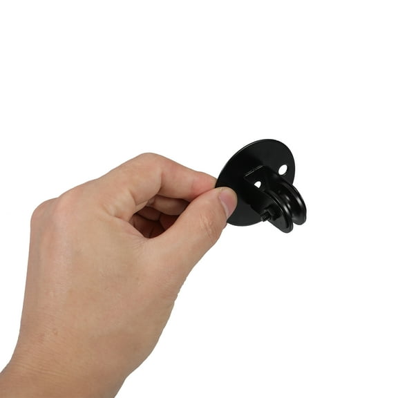 VORCOOL Pulley For Pendant Light Chandelier Pulley Iron Black Height Adjustment 1Set 2In