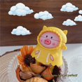 thumbnail image 3 of TOUBN 3D Wireless Earphone Case, Creative Kawaii Piggy Animals Design Airpods Case, Soft Silicone Shockproof Protector for Airpods 1 & 2, Kids Boys Gi, 3 of 4