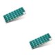 thumbnail image 2 of Monstrate Caja de pastillas de plástico, contenedor de tabletas de 31 días con tapas, bandeja separadora mensual, organizador, estuche de Verde 2Conjunto, 2 of 6