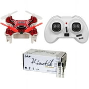 World Tech Toys 815906023790 World Tech Elite 35683 2.4ghz Nemo Spy Drone With Camera & Upg 50 Pk Aaa