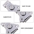 thumbnail image 6 of ADDHAT Metal Spring Loaded Door Latch for Storage Security, Easy to Install, , 1 Set for Home and Garage, 6 of 8