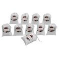 thumbnail image 4 of Darling Souvenir White Floral Bridal Shower Party Supplies Favor Bags Gift Pouches 15 Pieces, 4 of 5