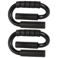 thumbnail image 4 of S Shape Pushup Handles Foam Handles Push Up Stand Trainers Anti Slip Home Fitness Chest Training Equipment (black), 4 of 6