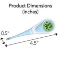 Vicks Comfort Flex Digital Thermometer with Fever Insight, All Ages