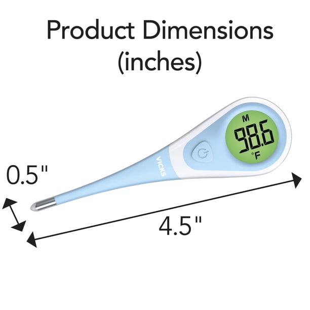 Vicks Comfort Flex Digital Thermometer for Adults & Babies, Rapid