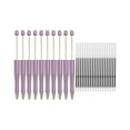 thumbnail image 4 of 10 Pieces Beadable Pens Kits DIY Ballpoint Pen Bulk for Office Writing Exam violet, 4 of 6