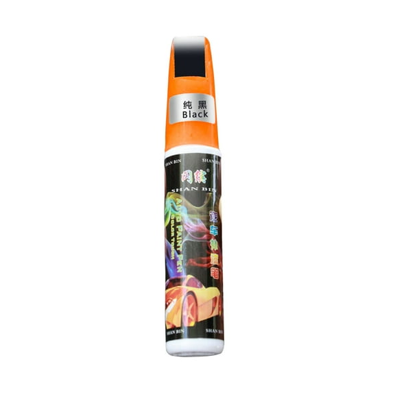 Black Car Touch Up Paint Pen 12Ml, Scratch Repair For Vehicle Exterior, Easy To Use And Fast Drying, Multiple Colors Available