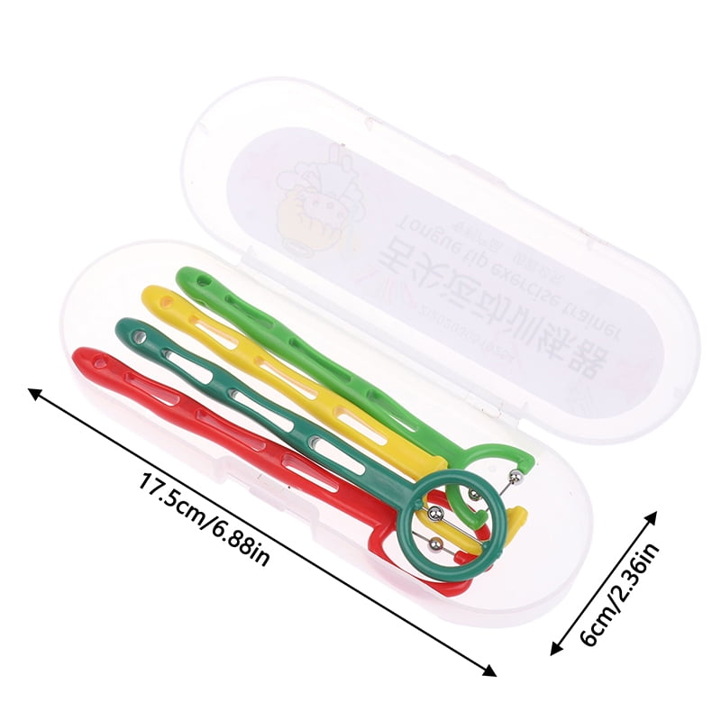 4Pcs/box Tongue Tip Exercise For Adult Kids Speech Therapy Autism