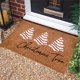 thumbnail image 5 of ¡Ofertas navideñas en liquidación! Felpudo navideño PRETXORVE para exteriores - Felpudo navideño para puerta de entrada - Felpudo navideño de bienvenida para exteriores - Felpudo navideño para puerta, 5 of 6