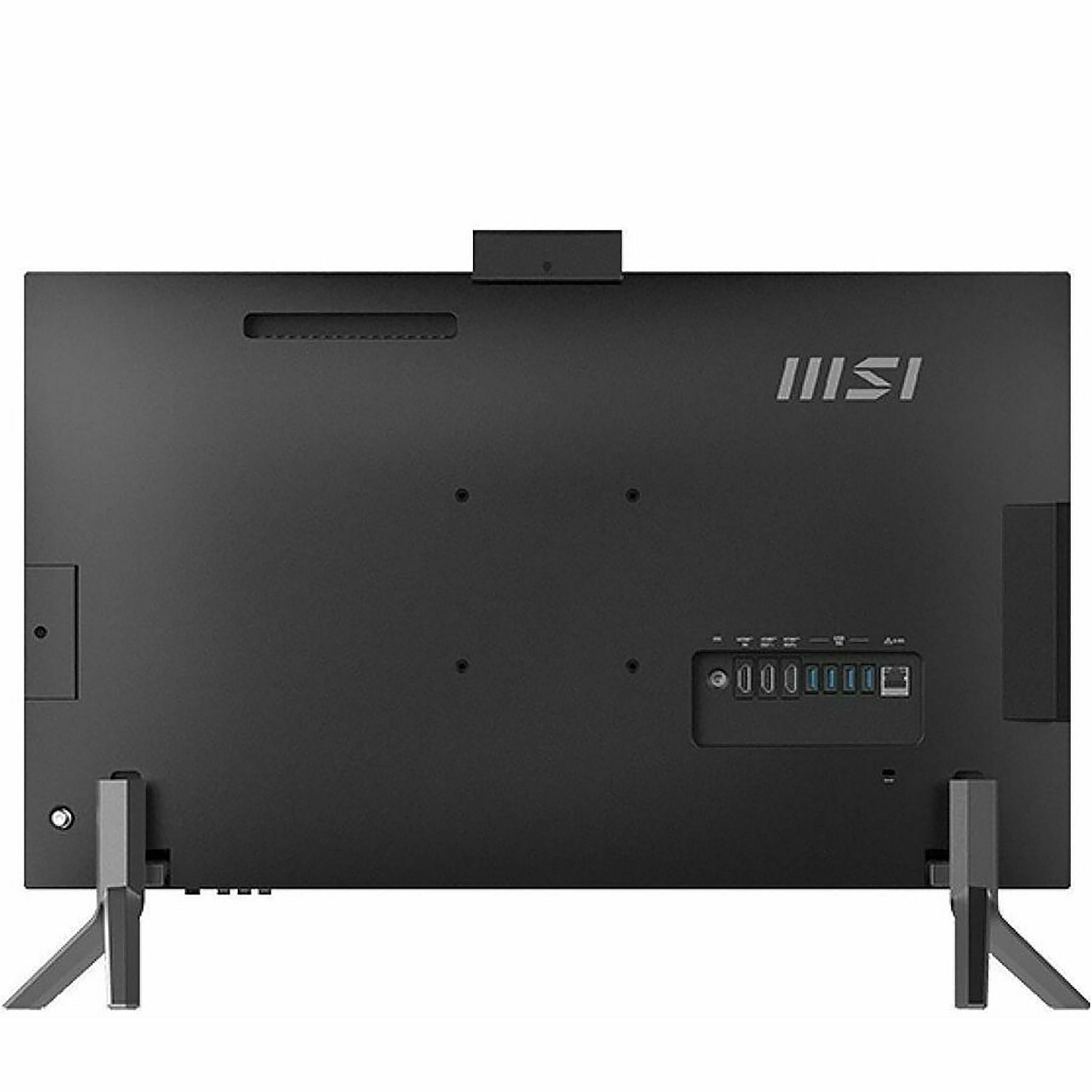MSI Modern AM273Q AI MODERN AM273Q AI 1UM-038US All-in-One Computer - Intel Core Ultra 7 155H - 32 GB - 1 TB PCI Express NVMe SSD - 27" WQHD - Desktop - Black - Intel Chip - 2560 x 1440 - Windows 1...