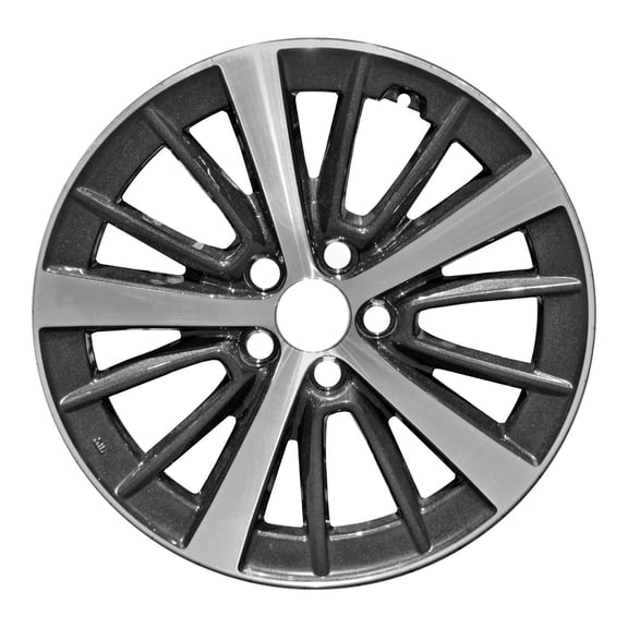 Remanufactured Machined and Painted Black Aluminum Wheel 16 x 6.5 28111CA020 fits 2017-2023 Subaru Impreza