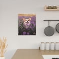thumbnail image 6 of Sikiie Dog in Lavender Flowers Print Canvas Decorative Hanging Painting, Anti-shrinkage Hanging Frame, Suitable for Home, Office Wall Decorations, 6 of 6