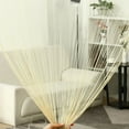 thumbnail image 3 of PiccoCasa 1 Panel Door String Curtain Fringe Panel, 39"x79" Yellow, 3 of 6