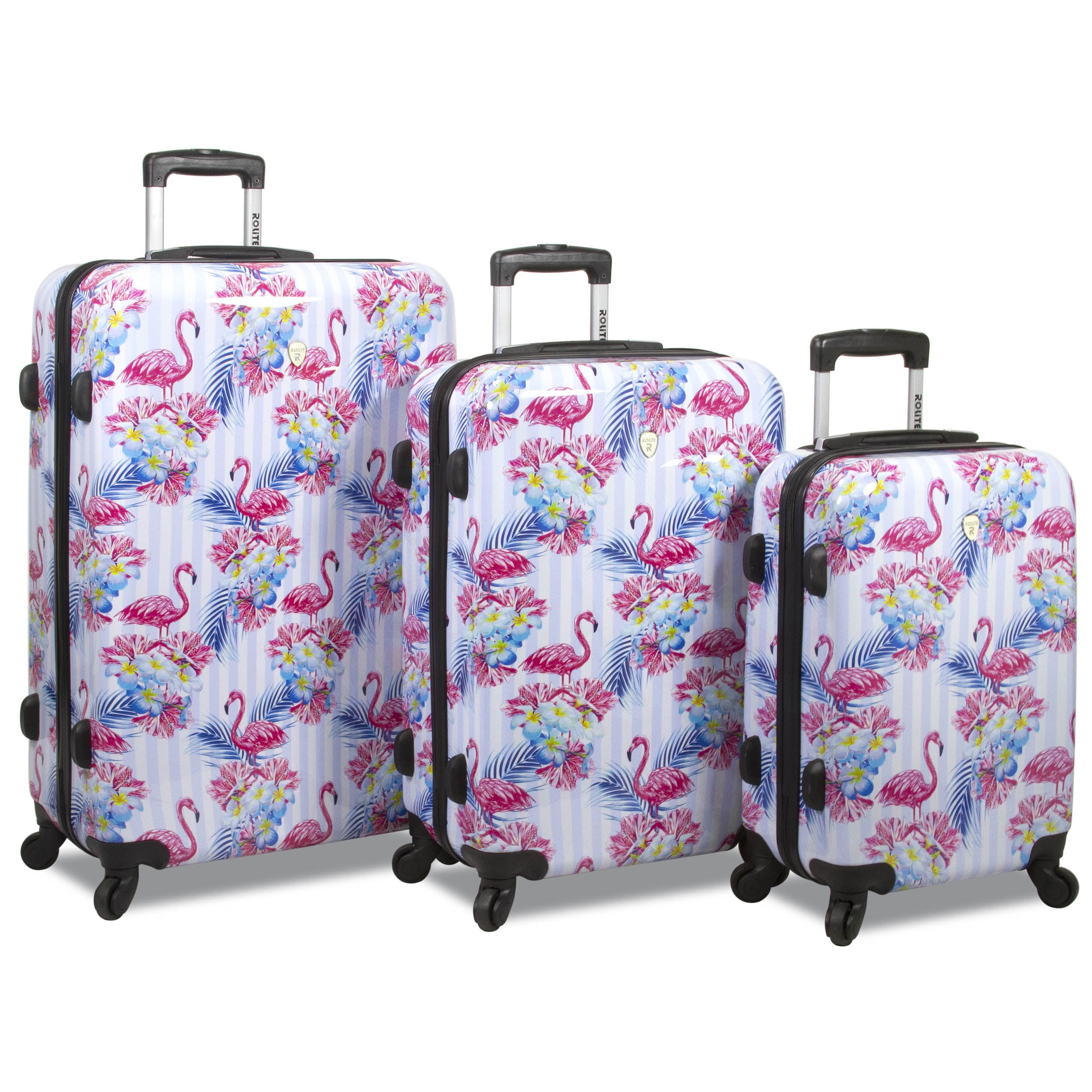 flamingo rolling luggage