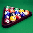 thumbnail image 4 of Supplies Mahogany Stain Triangle and Diamond Billiard Ball Racks, 4 of 5