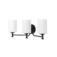 thumbnail image 5 of Millennium Lighting  Ailey 2/3 Light Vanity Fixture 3 Light - Matte Black, 5 of 5