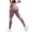 PQMJBA45 Rose Gold, variant on Women's Leggings Ladies Multi Color Seamless Fitness Leggings Butt Lifting Texture Stretch Running Yoga Trousers(M,Rose Gold)