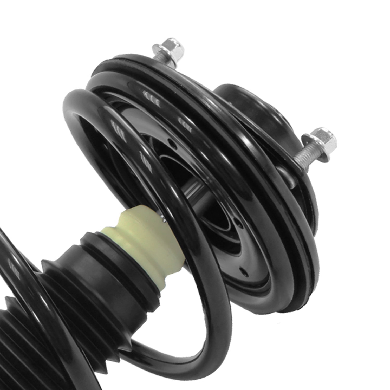 Detroit Axle - 2 Front Struts with Coil Spring for 2006-2012 Mitsubishi Eclipse, 2007 2008 2009 2010 2011 Quick Complete Struts Replacement Suspension Quick Install Ready Struts Shocks Assembly
