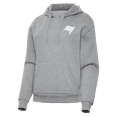 thumbnail image 2 of Women's Antigua  Heather Gray Tampa Bay Buccaneers Victory Pullover Hoodie, 2 of 4