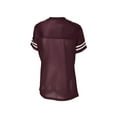 thumbnail image 6 of Ladies Football Replica Jersey Color Maroon/White X-Small Size, 6 of 10