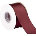 thumbnail image 4 of GFDYREE 2" Inch Double Faced Satin Ribbon Burgundy Solid Polyester Craft Ribbon - 25 Yards Perfect for Gift Wrapping, Crafts, Wreath, Wedding Party Ceremony Decoration, Floral Arrangement, S, 4 of 7