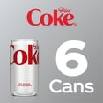 thumbnail image 3 of Diet Coke Diet Soda Mini Can 6 CT / 7.5 fl oz - 2 Box, 3 of 5