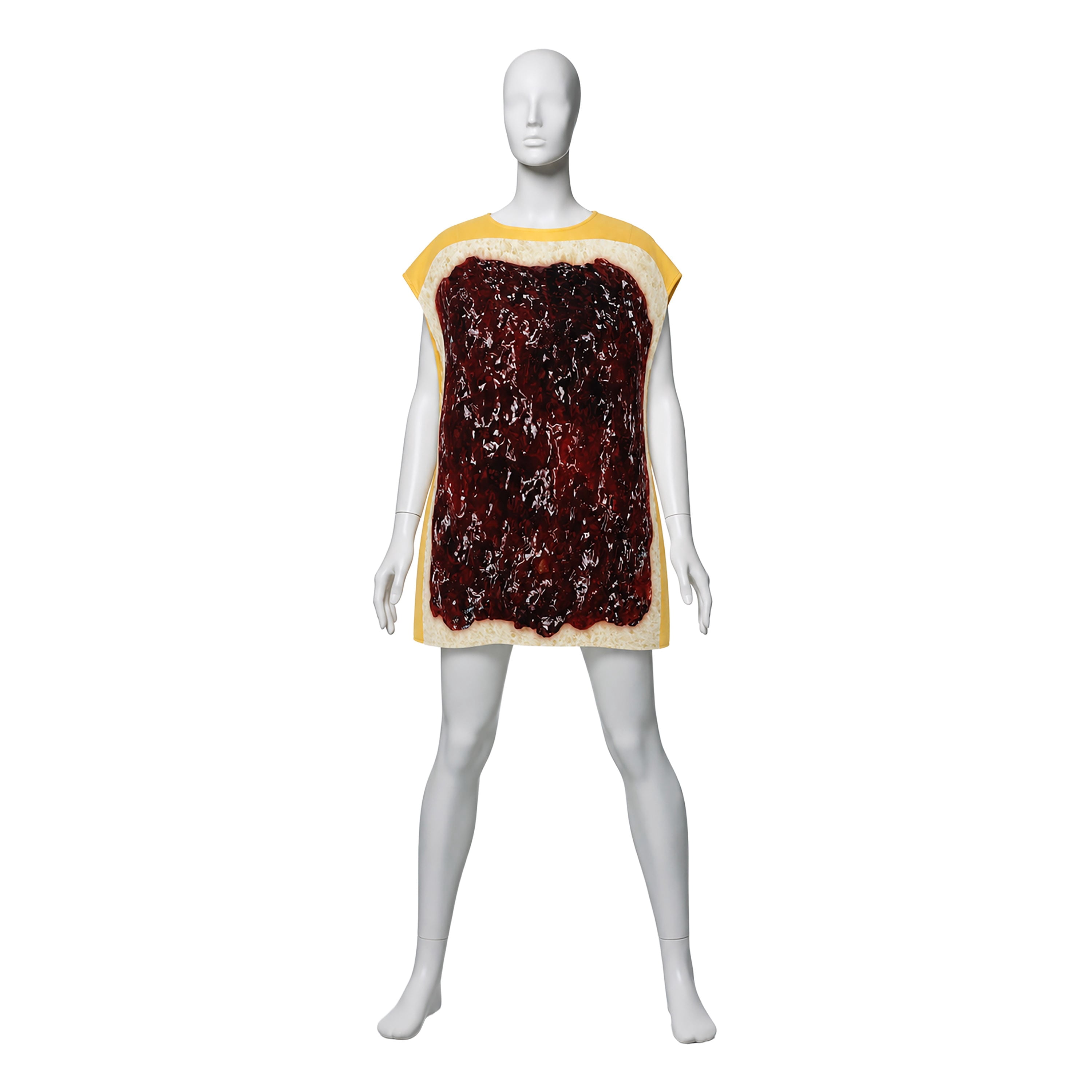 Peanut Butter and Jelly, 2pc, Couple Halloween Costume for Adults, Adult Size S-XL (28-42), by Way to Celebrate