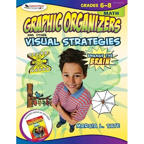 Engage the Brain: Graphic Organizers and Other Visual Strategies, Math, Grades 6-8, (Paperback)