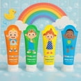 thumbnail image 3 of CoComelon Bubble Bath Gift Set for Kids – 4 Pack Character Tubes (75ml Each), 3 of 4