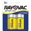 Rayovac® Heavy-duty Carded D, 2 Pk