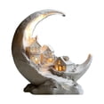 thumbnail image 2 of Decoración acrílica para Ramadán, soporte de escritorio plano 2D para coleccionar obras de arte con base estilo C, 2 of 9