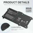 thumbnail image 5 of LK03XL,   LKO3XL Battery For HP ENVY X360 15-BP 15M-BQ 17-CE 17-AE L09281-855 916814-855, 5 of 6