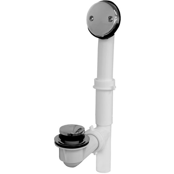Jones Stephens P37506 *Cvr* Pvc Cp Toe Touch Tblr Bath Ws - Chrome