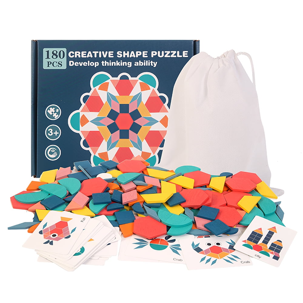 Creative Shape Puzzle 180 Pieces 