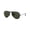 Polished Black Frame | G-15 Green Lens, variant on RB3025 AVIATOR CLASSIC Pilot Shape Sunglasses Polished Arista Gold Frame | B-15 Brown Lens 62mm