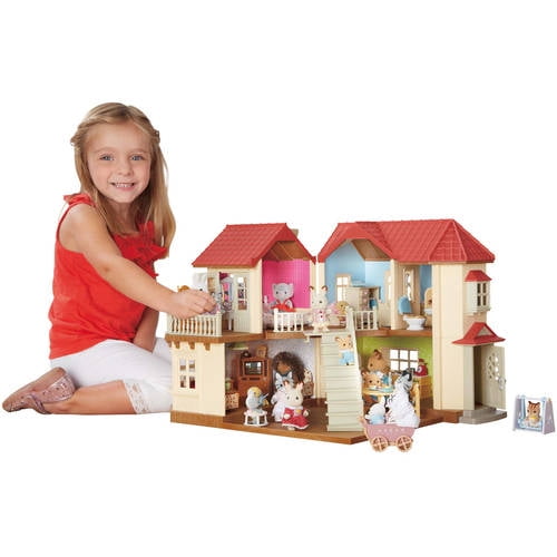 Calico critters hotsell luxury townhouse