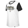 thumbnail image 2 of Women's New Era White/Black Pittsburgh Steelers 3rd Down T-Shirt, 2 of 4