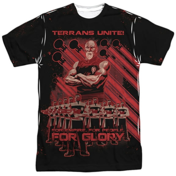 Star Trek - Terrans Unite - Short Sleeve Shirt - X-Large