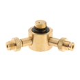 thumbnail image 1 of Adaptador de recarga de gas para estufa de camping al aire libre de 2 vías / 3 vías / 4 vías, conector de quemador de Picnic para barbacoa, adaptador 3 cabezas 80 mm Sunnimix Adaptador de cilindro de gas, 1 of 6