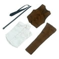 thumbnail image 2 of Ropa de soldados masculinos Hugo 1/6 Pantalones Chaleco de Hombre, 2 of 10