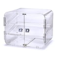 thumbnail image 2 of Rosseto BD145 Lucid Large Square Bakery Box with 2 Trays - 18.5 x 15 x 15 in., 2 of 2
