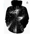thumbnail image 1 of Haut Unisexe Hommes Femmes Chandail Imprimé Graphique 3D Mode Hip Hop Chandails à Capuchon, 1 of 2